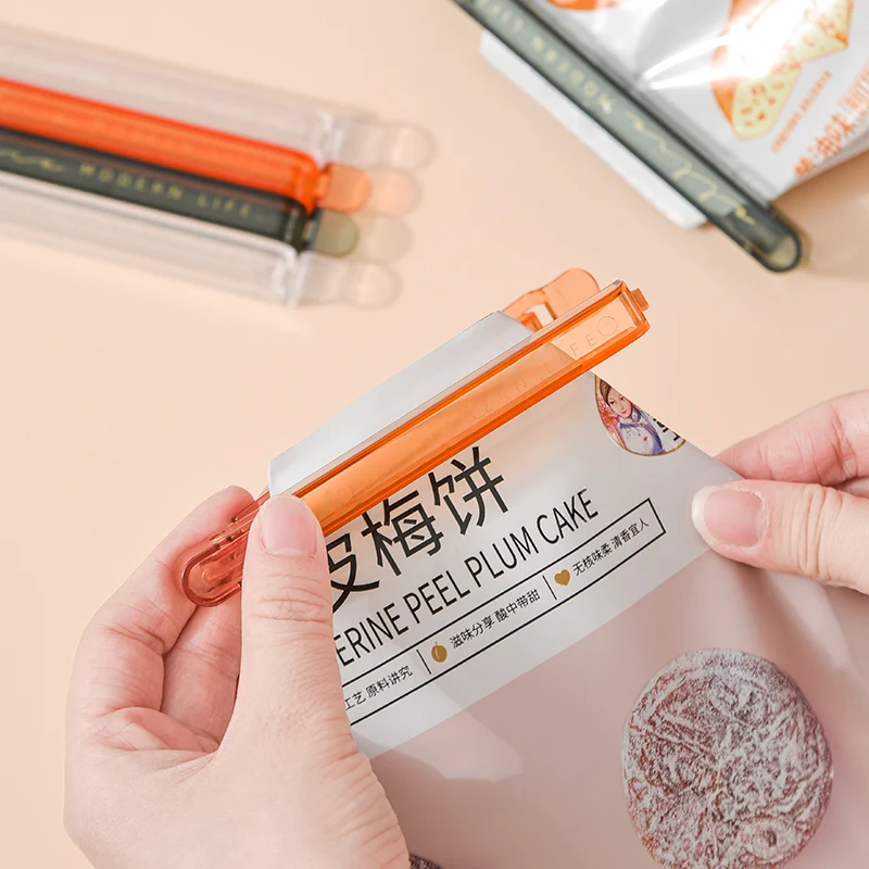 JIUYUE Creative Plastic Bag Closure Clip Food Snack Bag Sealing Clips Plastic Bags Ziplock Clips