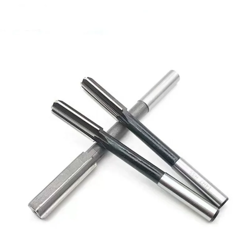 H7 Taper Shank Machine Reamer Lengthened Hardened High Speed Steel High Precision Non-standard D4 8 9 10 11 15 34mm