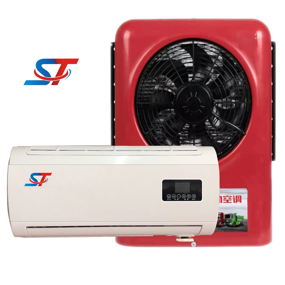 Electric 12V/24V volt Battery Powered Electric Parking Air Conditioner for Truck  Electric parking air conditioner
