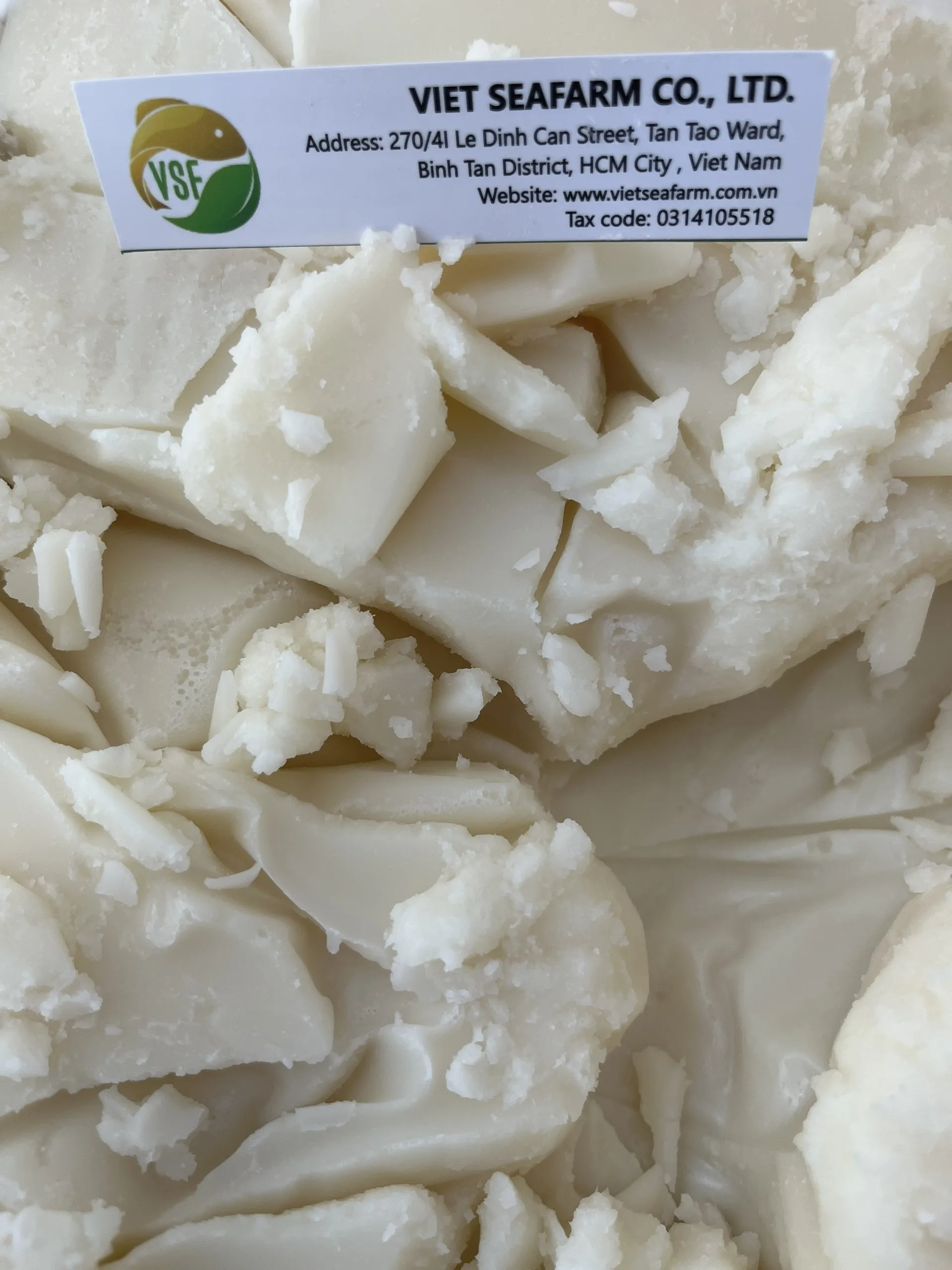 BEEF TALLOW FOR SOAPMAKING AND INDUSTRIAL PRODUCTS ORIGIN IN VIETNAM