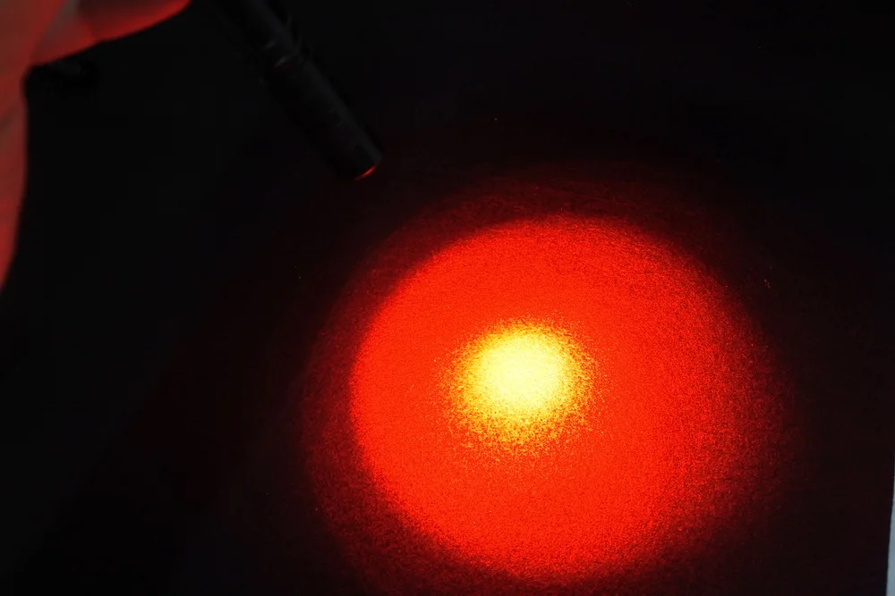 Red Light Pen Type Aviation Night Vision Red Ray LED Lamp Flashlight