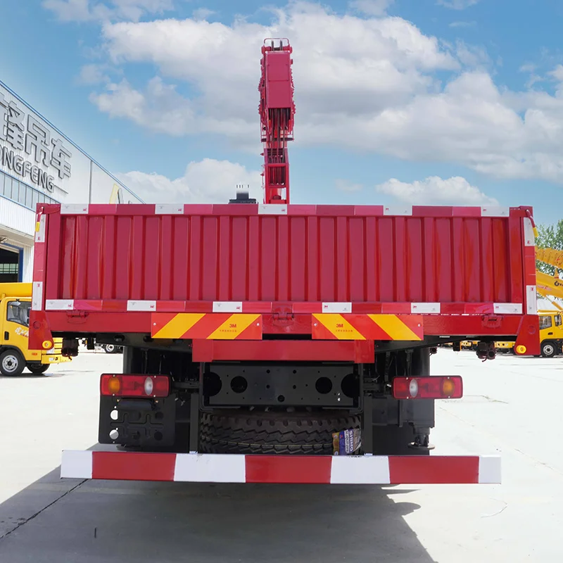 JQCM Free Shipping Truck Crane 8 Ton ISUZU HOWO Chassis Custom Factory Boom 5Ton 10Tons Machine Prices