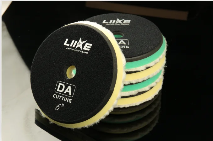 Steak woolen cutting pad for car  polishing