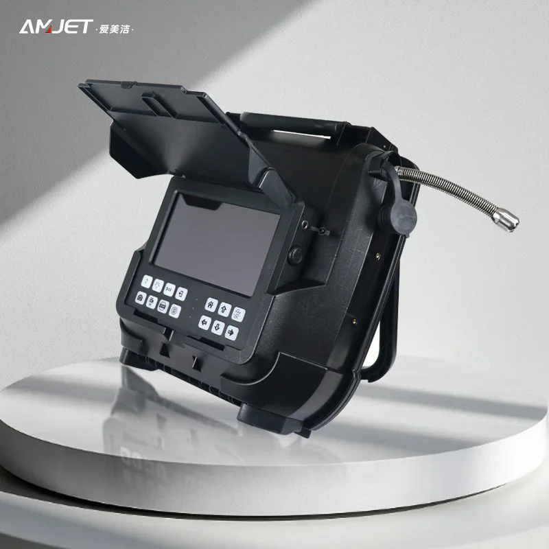 35m pipe inspection camera 8-inch IPS LCD screen, resolution 1280*720 pipeline camera For drainage inspection services