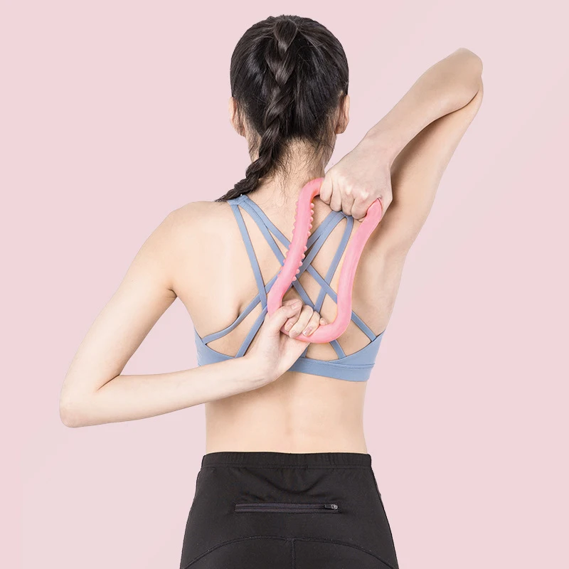 Open Shoulder Drawstring  Thin Back Artifact Yoga Stretch Ring Shaved legs Stovepipe Meat Yoga Ring