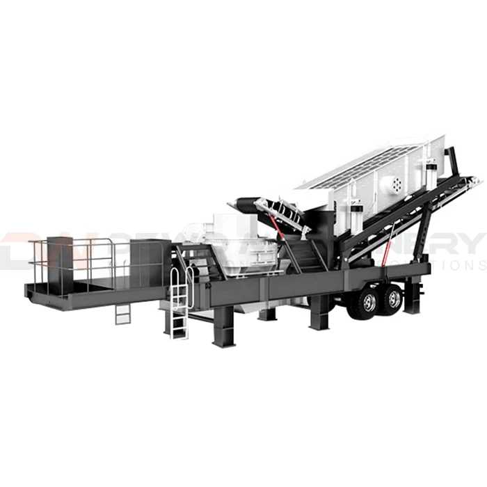 
Tire Type Truck Wheel Series Mounted Portable Stone Crusher Mobile Stone Crusher Plant Price For Sale 