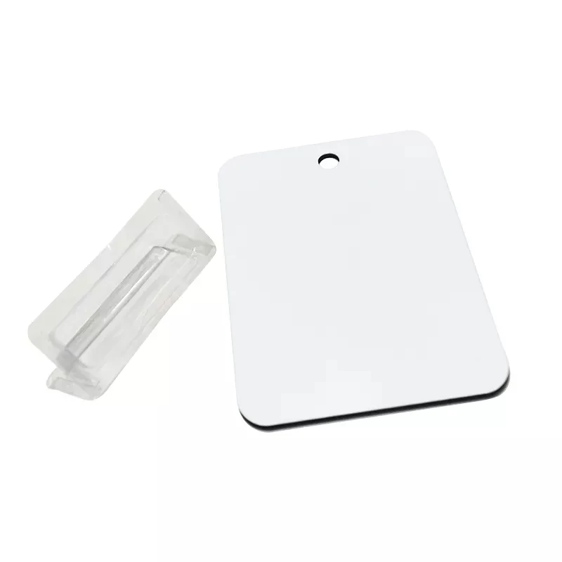 Wholesale Single White Wood Sublimation Money Holder Sublimation Blank Mdf Money Card Holder