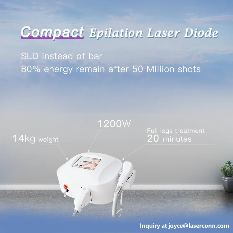 Laser Epilation Portable Laser Hair Removal 808nm Diode Laser 600W Depilation Machine