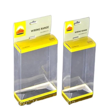 Square Plastic Clear PVC Boxes Transparent Waterproof Gift Box PVC Carry Cases
