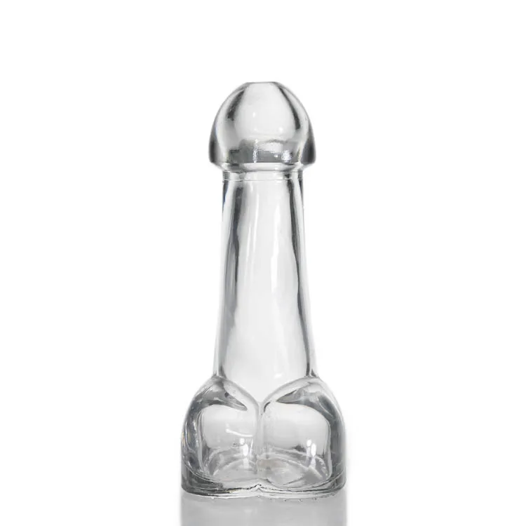 Female Body Goblet Fancy Stem Woman male genital organ Shape Wine Glass