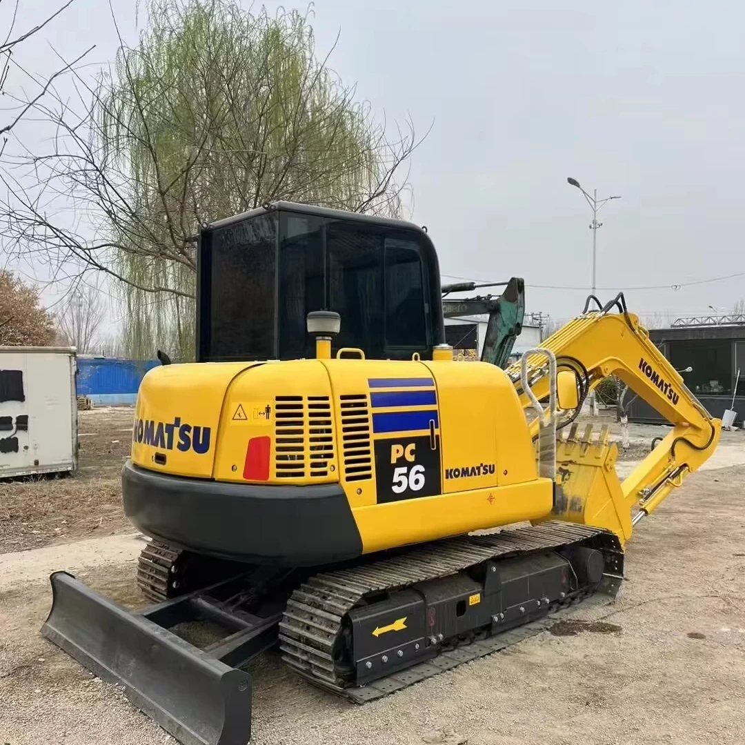 Komatsu Used Excavator pc56-7 Low working hours Japan Original Mini used Excavator pc 56-7 70 78 on Sale