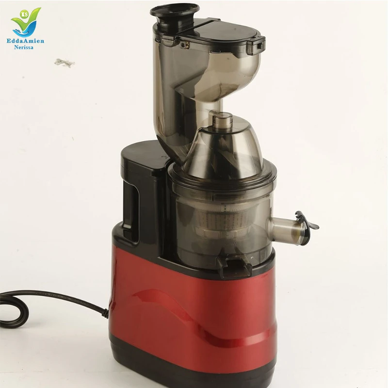household Extractor Stainless Steel big mouth Slow Centrifugal Automatic slow Juicer good quality Machine Portable