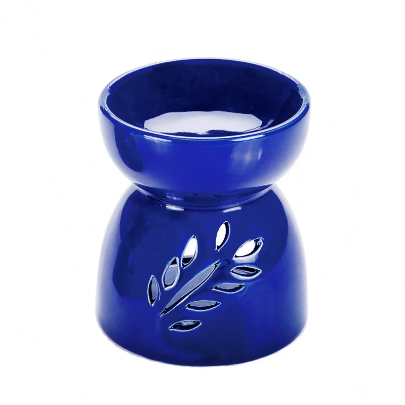 Fragrance Candle Warmer Aromatherapy Wax Melt Warmer Perfume Porcelain Ceramic Essential Oil Burners