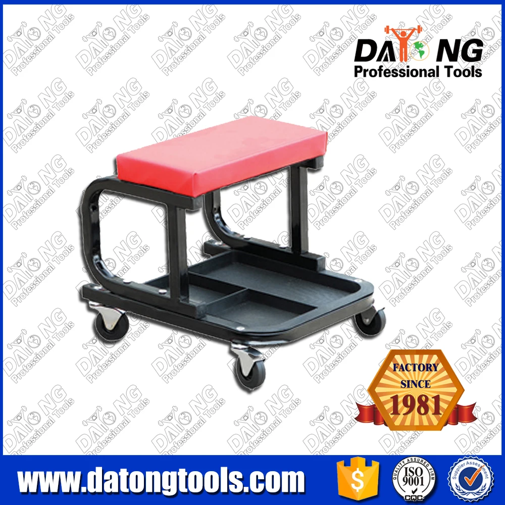 Hot Sale New Product Roller Car Repair Seat Workshop Round Creeper Stool Seat