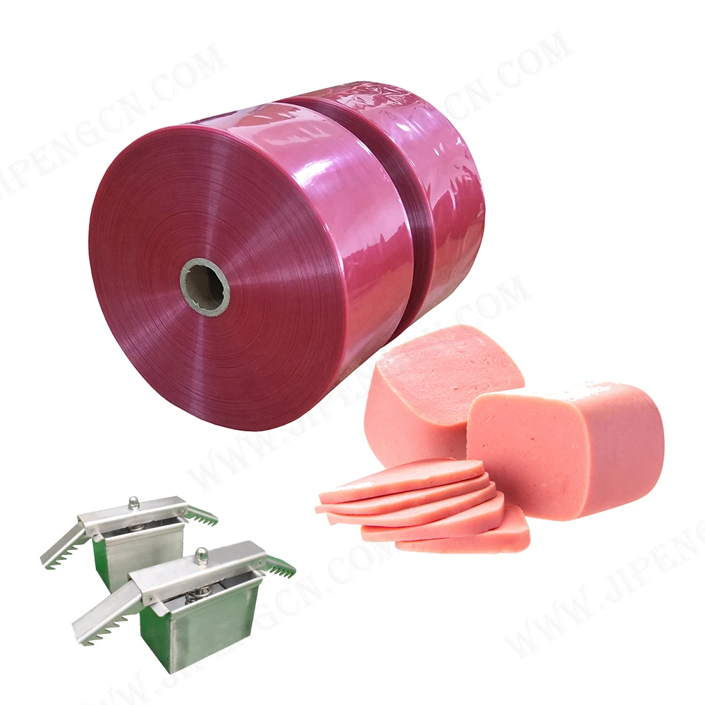 2024 New Mould High Shrinkable Multi-Layer Plastic Polyamide Sausage Casings Soft Food Industrial Use Film