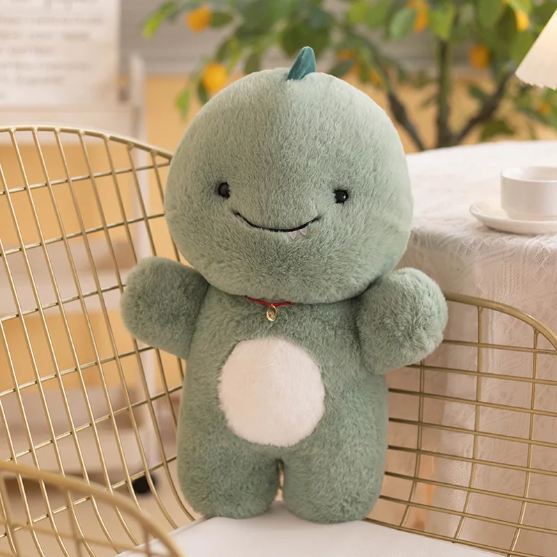 Рекламная кукла-динозавр со львом