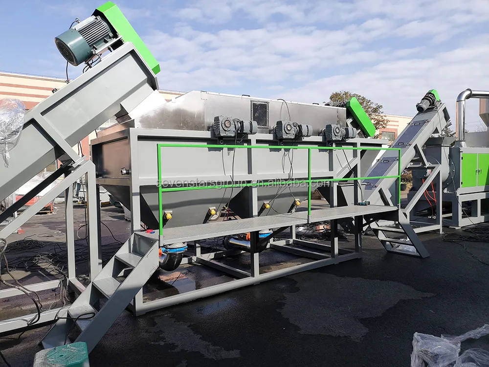 High Speed Friction Washer Plastic Washing Machine For Plastic Recycling Washing Line