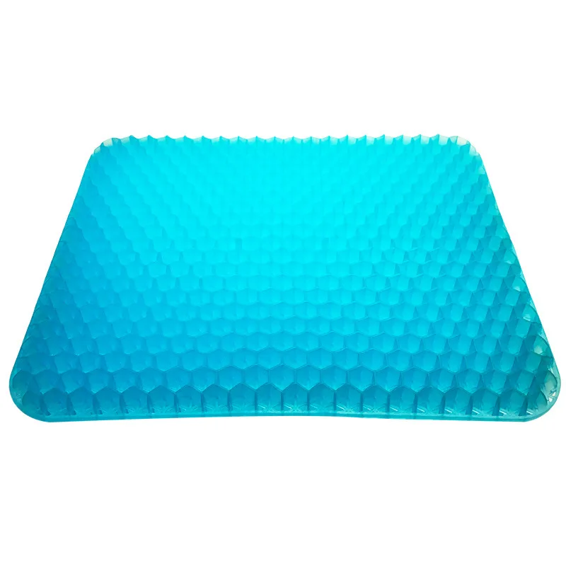 Double-layer Egg Gel seat cushion, breathable cushion, copper honeycomb car seat cushion ice cushion