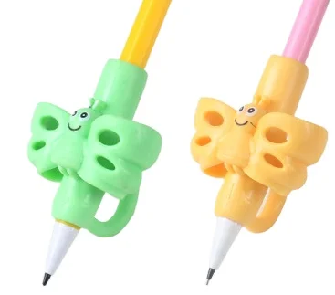 Силиконовые резиновые ручки для карандашей, держатель для карандашей для рукописного письма, эргономичная ручка для карандашей/ручки, бесплатная доставка