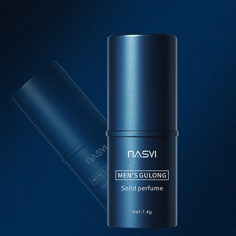 Private Label Customized Solid Perfume for Men 7.4g Portable Perfume Gel Long Lasting Fragrant GULONG Solid Balm