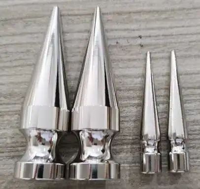 solid brass punk tree spikes screw back 9x50mm