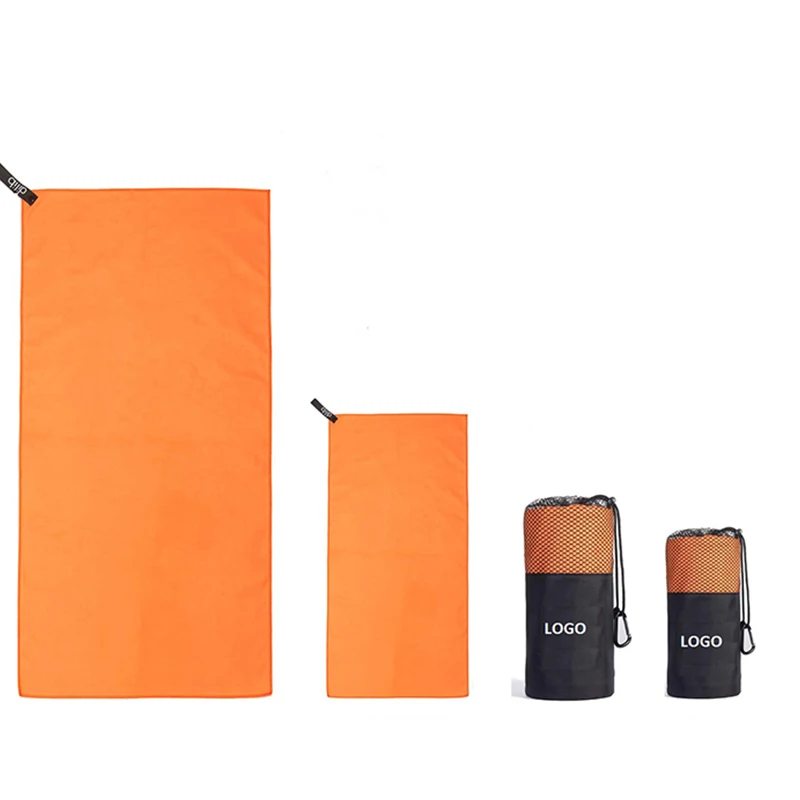 Быстросохнущее легкое пляжное полотенце из микрофибры без песка