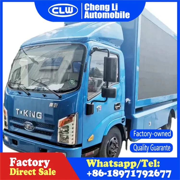 Digital 4x2 Led Display Box Truck Mobile Led Screen Billboard Truck Advertising Led Truck For Sale