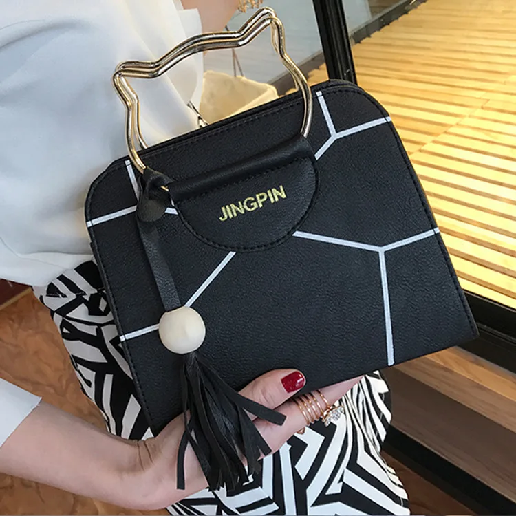 Wholesale Cat Portable Pu Leather Cheap Single Shoulder Bags Wholesale 2022 Handbags Women