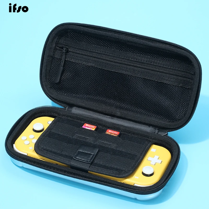 
Customized Hard Shell Eva Case for Switch Dust proof EVA hard bag storage water-proof case carrying bag game accessories kit 