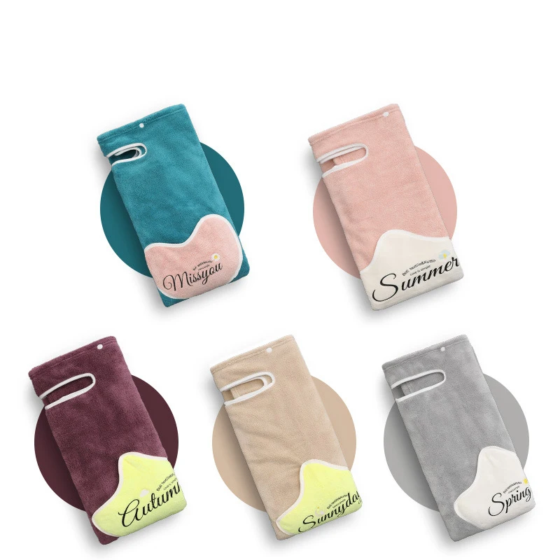 Bathrobe Body Wrap Bath dress Coral fleece thickened absorbent towel wear bath quick-drying bathrobe soft bath skirt