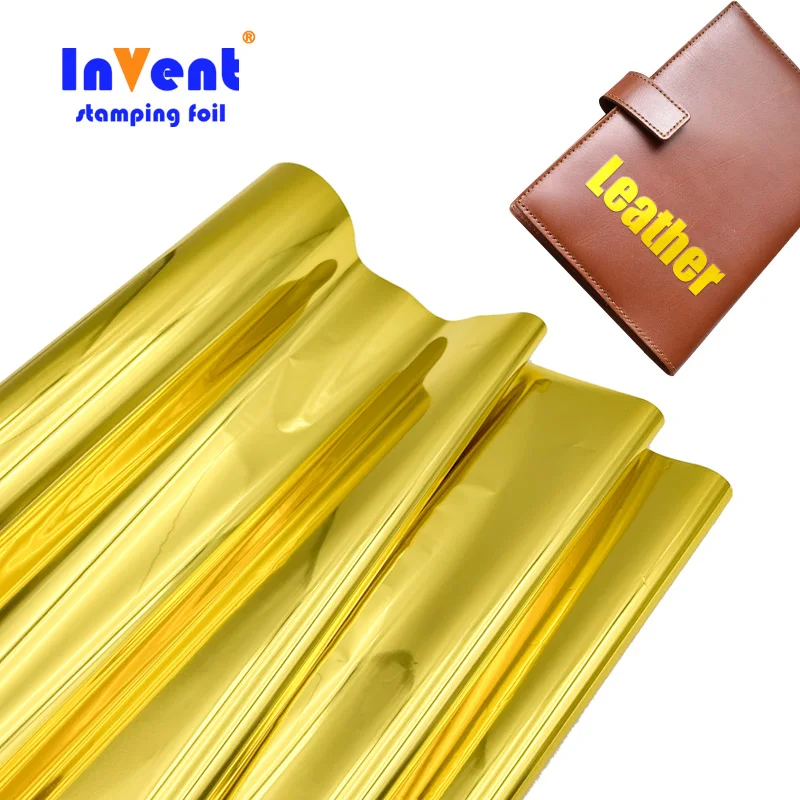 Поставщик фабрики металлическая Глянцевая Фольга для горячего кофе Высококачественная тиснения кожаной бумаги