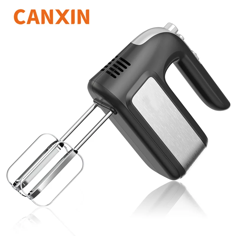 CX-6606 6 Speed Turbo 350W 300W 250W 200W 150W 120W 100W SS Stainless Steel Food Egg Beater Electric Hand Held Mixer