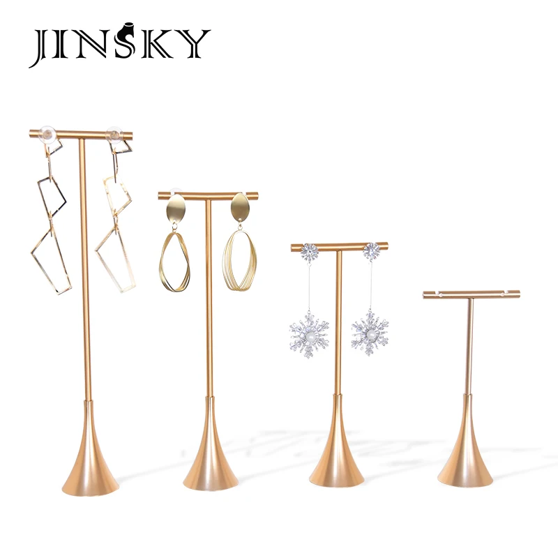 JINSKY custom handmade metal jewelry earrings display rack earrings display stand jewelry holder