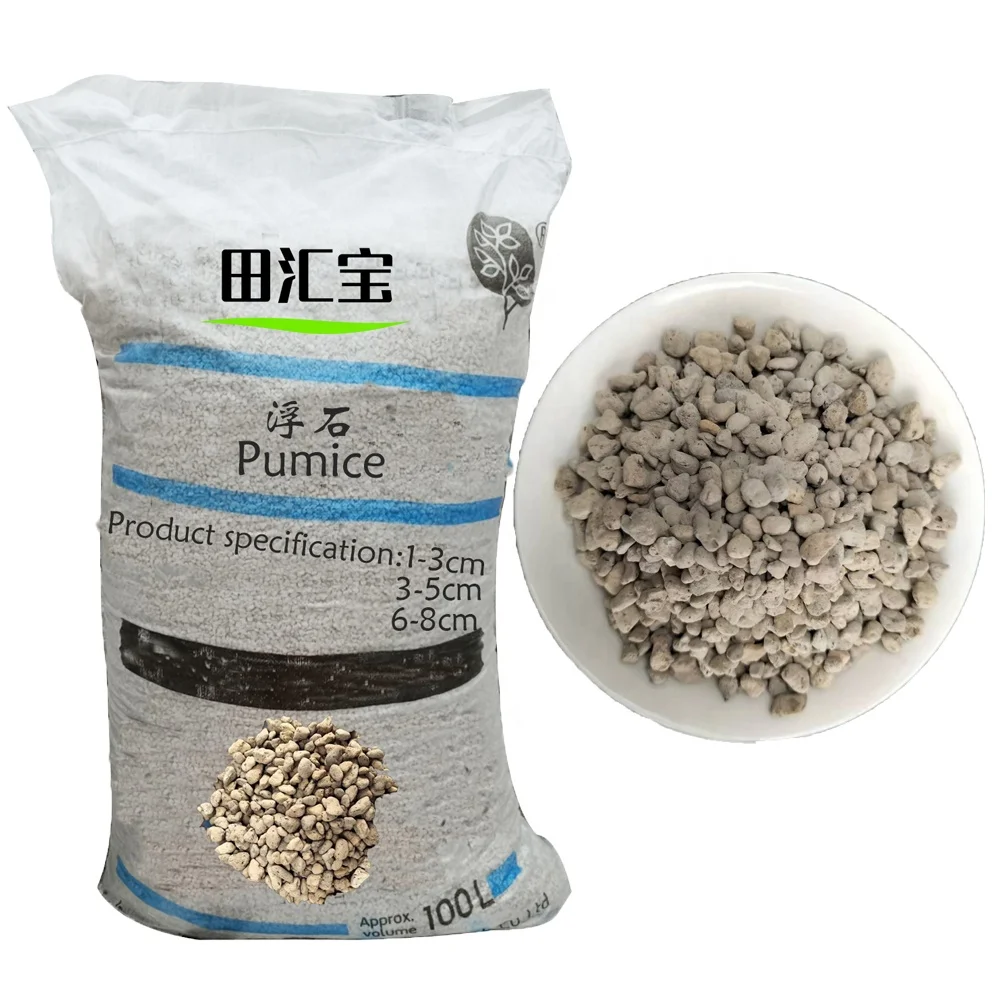 Поставка садового ландшафта с белым пемзой украшение наружной стены светлый камень большой вулканический