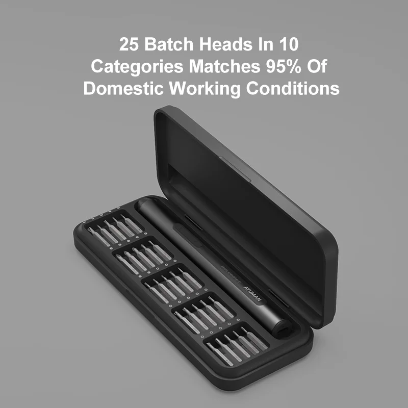 Duka Atuman Automatic Electrical Precision Screw Driver Set Rechargeable Cordless Drill Wireless Screwdriver