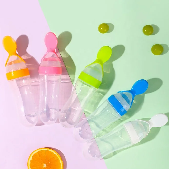 Лидер продаж силиконовая ложка для кормления