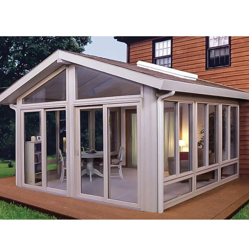 D-TOP green house metal frame glass vertical tower sunroom conservatory For Swimming Pool Sun sunroom glass house Of House