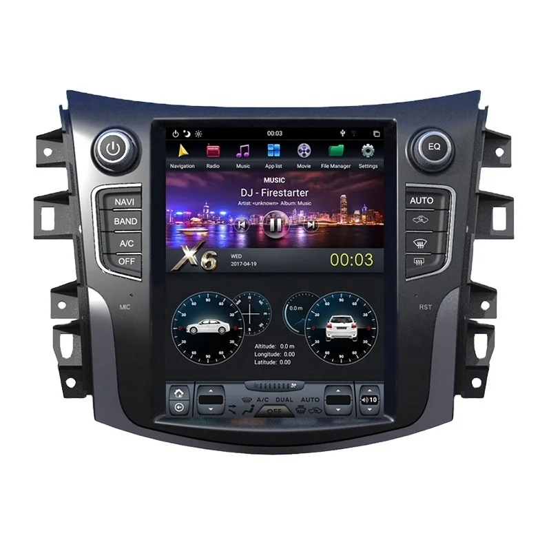 Android 12.1' Vertical Screen Car Multimedia Player Stereo For NISSA N NP300 Navara Terra 2014-2019 Carplay DSP GPS Auto Radio