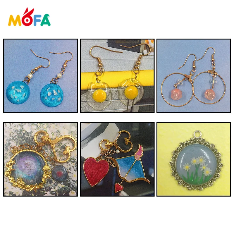 Hot Sale DIY Acrylic Clear Curable Hard UV Glue Used For Make Handmade Jewelry UV Resin