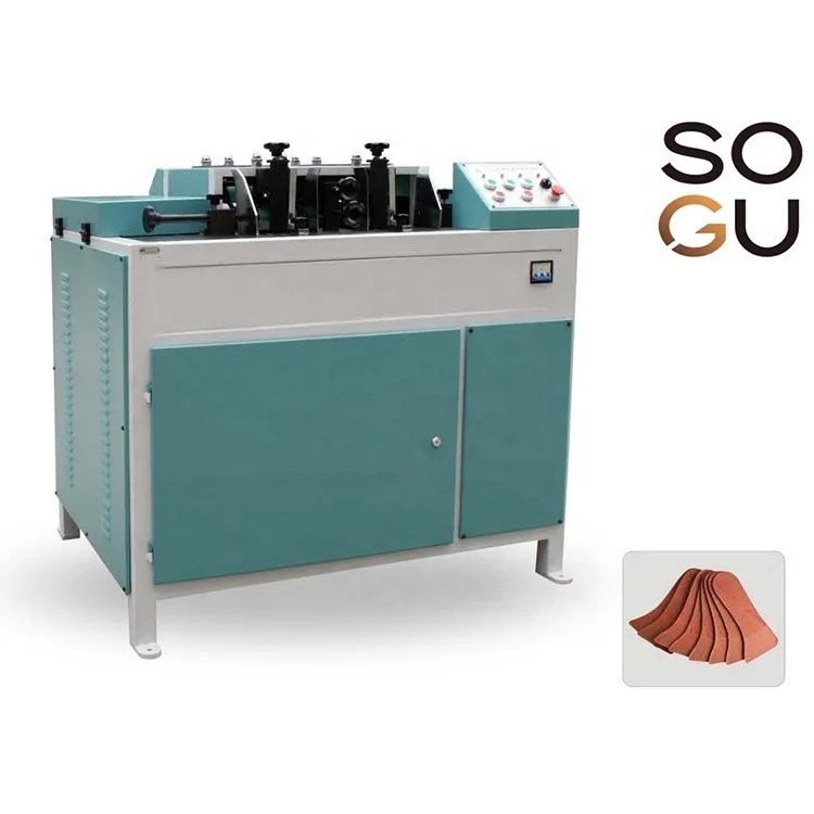 SOGUTECH single station automatic double-headed insole skiving machine