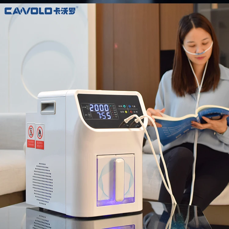Cawolo hho Generator Inhalation Machine PEM Tech 1500ml Browns Gas Generator for Breathing