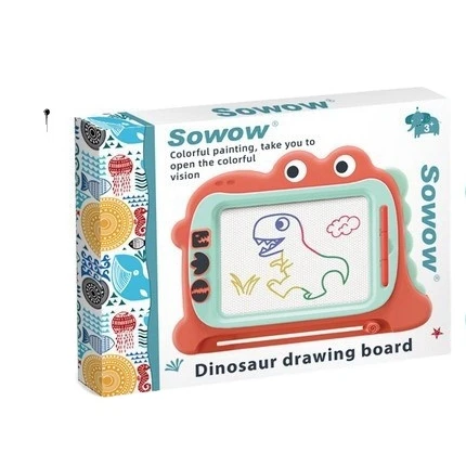 Customized Logo Animal Style Children Writing Doodle Stencil Painting Magic Magnetic Drawing Board Set Learning & Education Toys