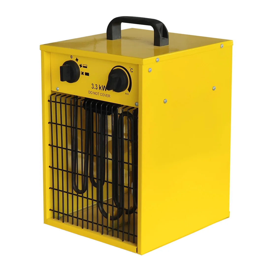 Bestselling Europe 5000W industrial portable electric radiant patio stainless steel fan heater for Chicken farm