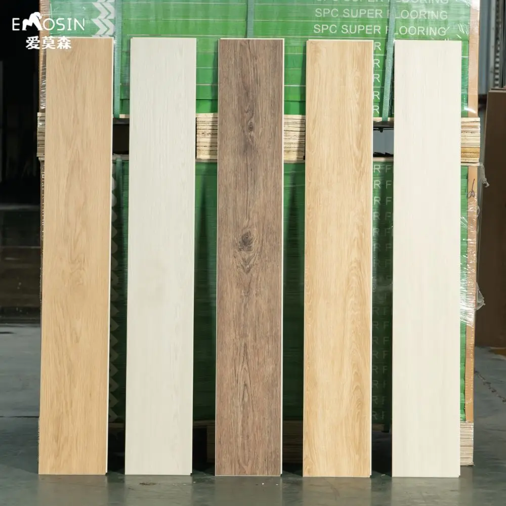 100% Waterproof rigid core pvc vinyl plank unilin click 3mm 4.0mm 5.5mm 6.5mm 7mm 7.5mm spc flooring