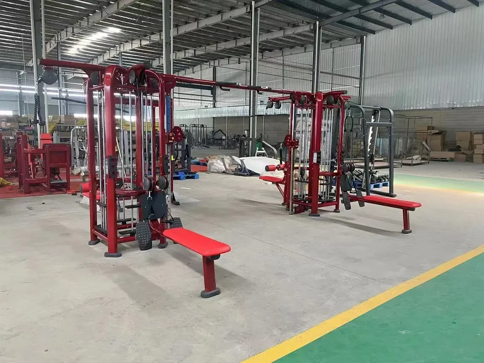 Commercial Home Multifunction Gym Multi Functional Station Gym Multi Jungle 8 Stations Indoor Sports Equipment