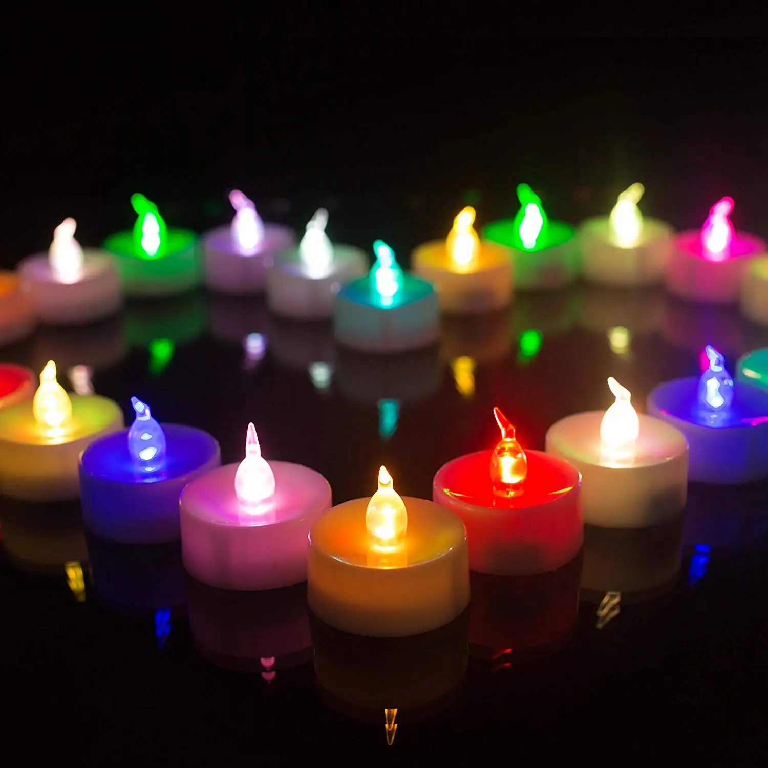 Home decor electric battery velas led candle
