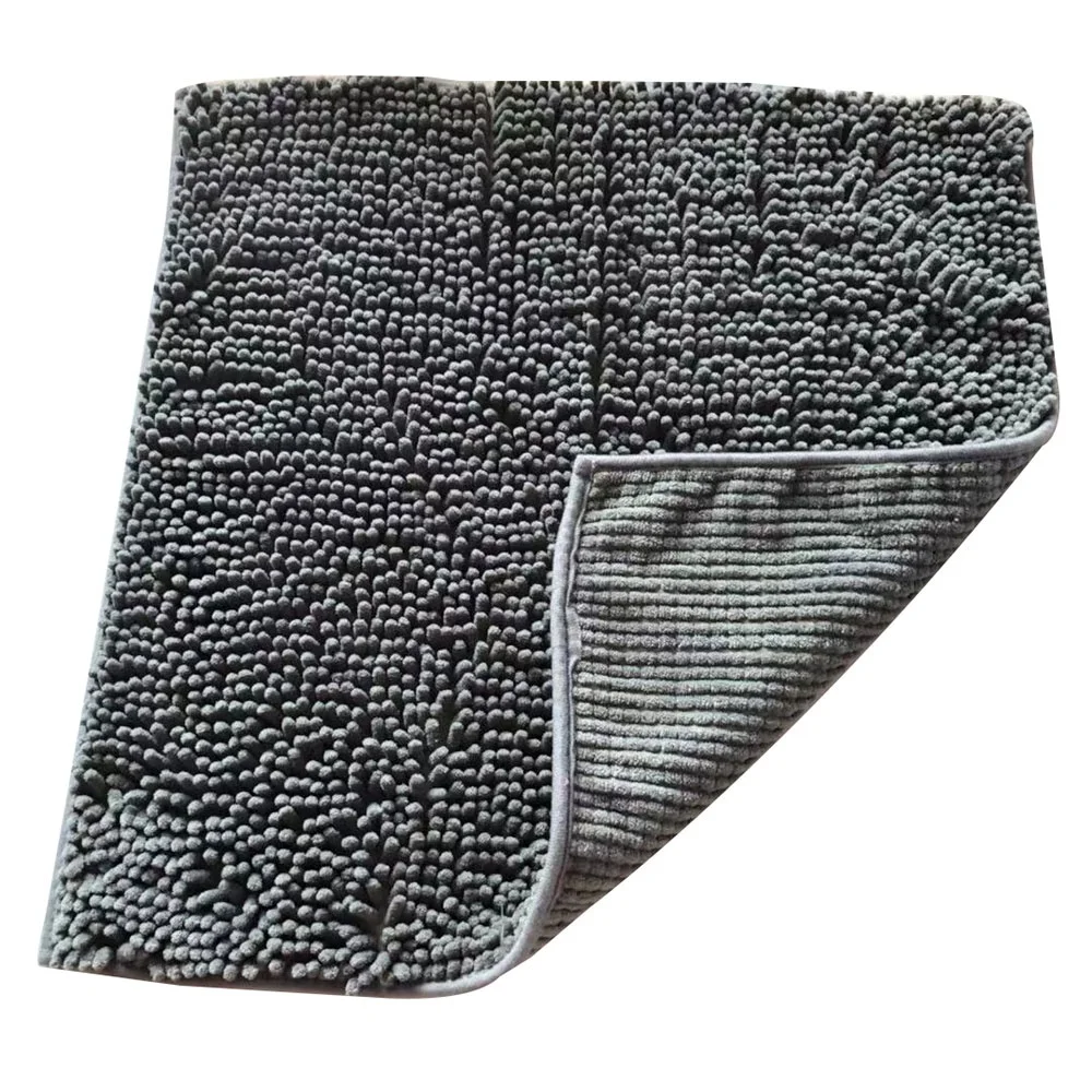 Hot Sale Anti-Slip Noodle Microfiber Chenille Door Mat
