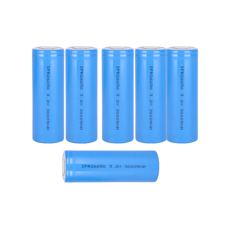 Factory ifr26650 3500mah lifepo4 26650 6.4v 4000mah 2s 3000mah li-ion rechargeable battery for smart robot solar energy storage