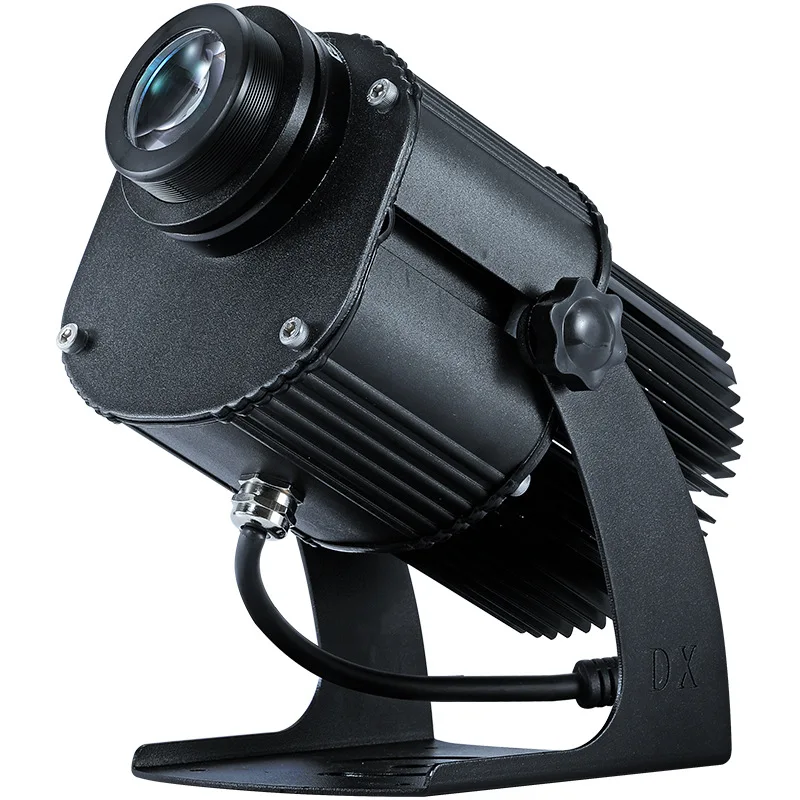 High Definition Outdoor Waterproof logo Light Floor Projection Custom CE Digital Gobo LED 30W Projector