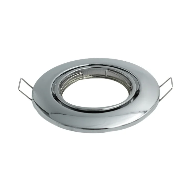 white chrome gold gun metal brass iron steel led spotlight housing fixture